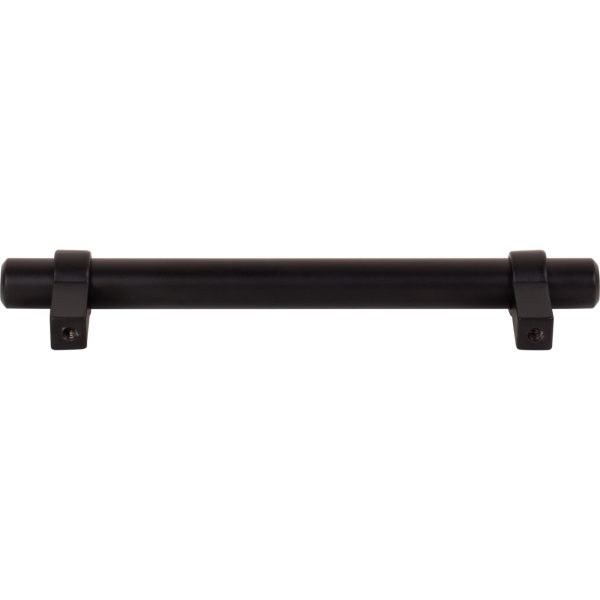 128 mm Center-to-Center Matte Black Key Grande Cabinet Bar Pull - Image 5