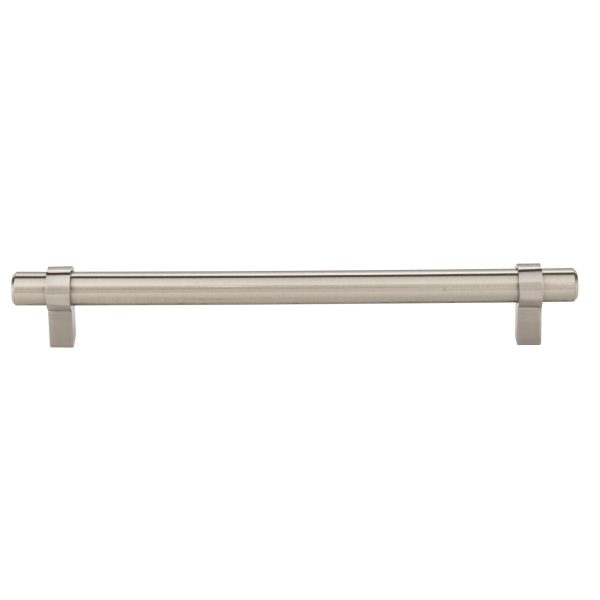192 mm Center-to-Center Satin Nickel Key Grande Cabinet Bar Pull - Image 3
