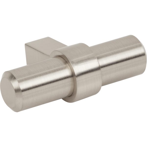 2" Overall Length Satin Nickel Key Grande Cabinet "T" Knob - Image 4