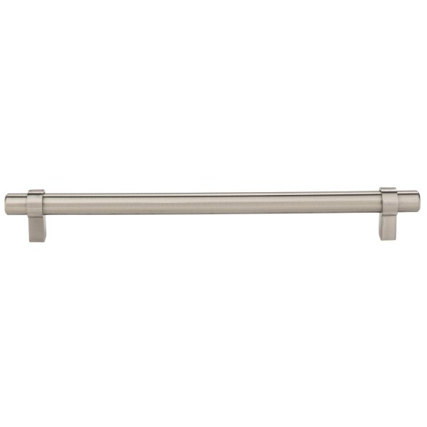 224 mm Center-to-Center Satin Nickel Key Grande Cabinet Bar Pull - Image 3