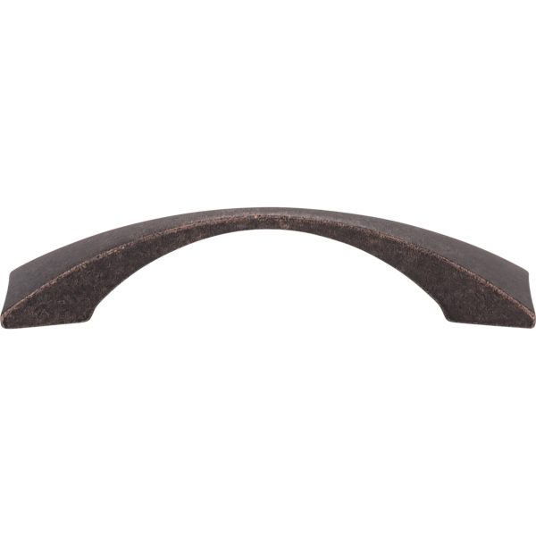 96 mm Center-to-Center Distressed Oil Rubbed Bronze Square Glendale Cabinet Pull - Image 3
