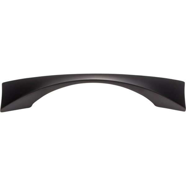 96 mm Center-to-Center Matte Black Square Glendale Cabinet Pull - Image 4
