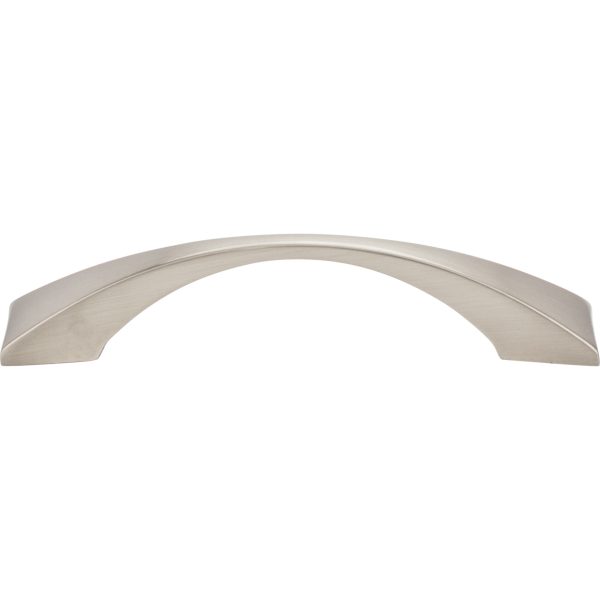 96 mm Center-to-Center Satin Nickel Square Glendale Cabinet Pull - Image 3