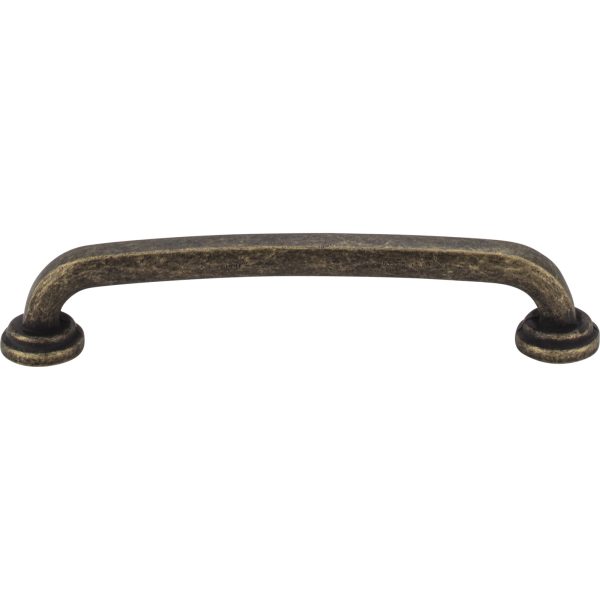 128 mm Center-to-Center Distressed Antique Brass Bremen 1 Cabinet Pull - Image 3