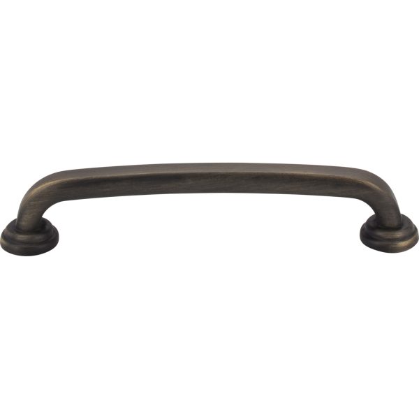 128 mm Center-to-Center Antique Brushed Satin Brass Bremen 1 Cabinet Pull - Image 3