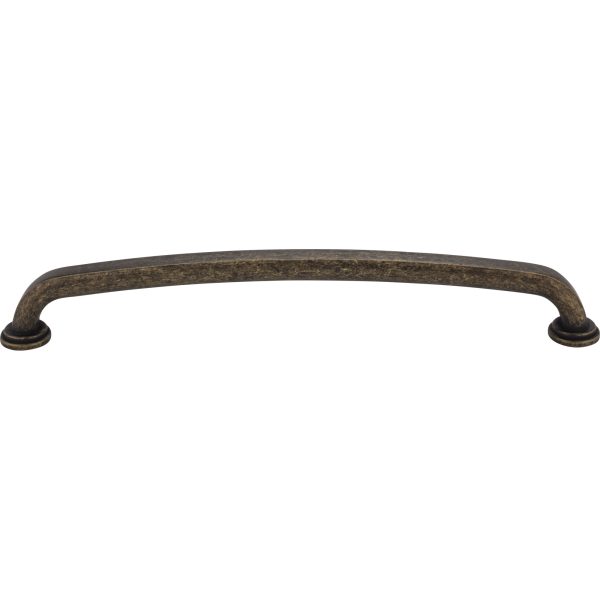 12" Center-to-Center Distressed Antique Brass Bremen 1 Appliance Handle - Image 3
