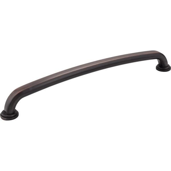 12" Center-to-Center Brushed Oil Rubbed Bronze Bremen 1 Appliance Handle