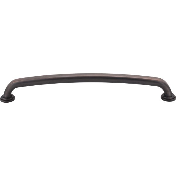 12" Center-to-Center Brushed Oil Rubbed Bronze Bremen 1 Appliance Handle - Image 3