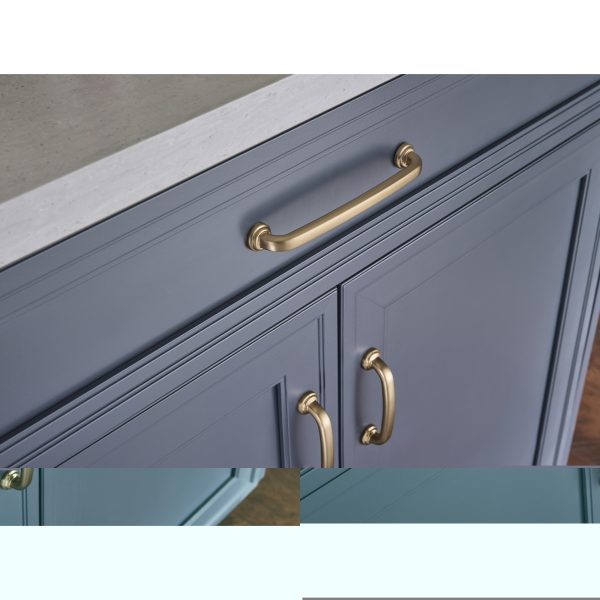 12" Center-to-Center Satin Bronze Bremen 1 Appliance Handle - Image 6