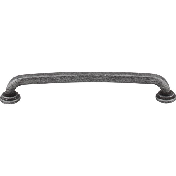 160 mm Center-to-Center Distressed Antique Silver Bremen 1 Cabinet Pull - Image 3