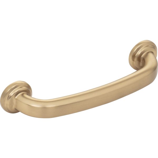 96 mm Center-to-Center Satin Bronze Bremen 1 Cabinet Pull - Image 4