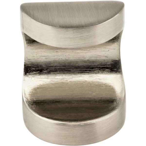 13/16" Diameter Satin Nickel Cylindrical Capri Cabinet Knob - Image 4