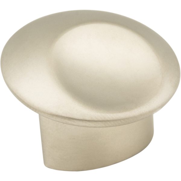 1-1/4" Diameter Dull Nickel Round Capri Cabinet Knob