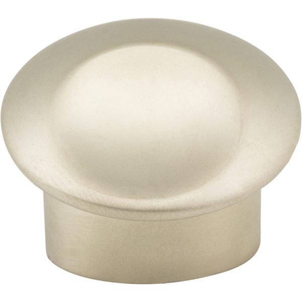 1-1/4" Diameter Dull Nickel Round Capri Cabinet Knob - Image 3