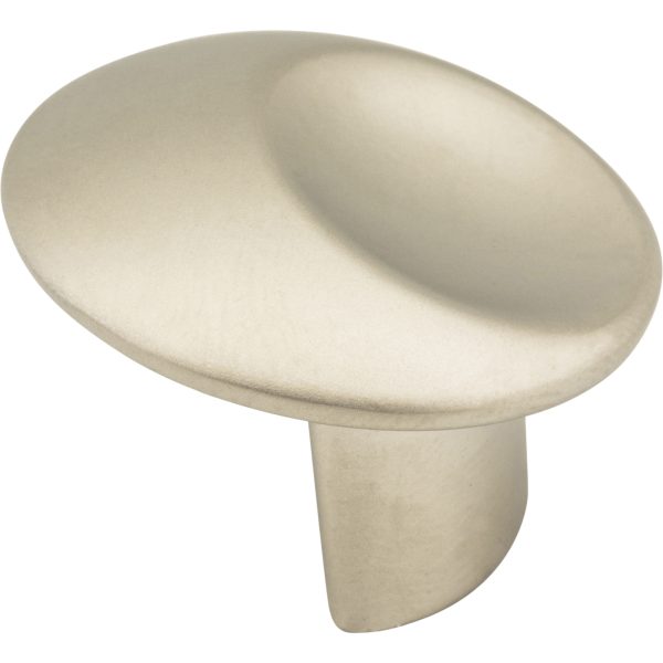 1-1/4" Diameter Dull Nickel Round Capri Cabinet Knob - Image 4