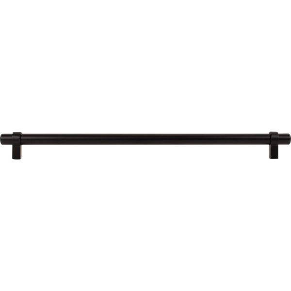 319 mm Center-to-Center Matte Black Key Grande Cabinet Bar Pull - Image 6