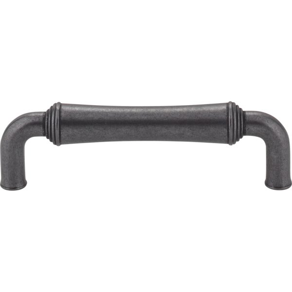 96 mm Center-to-Center Gun Metal Barrel Bremen 2 Cabinet Pull - Image 3
