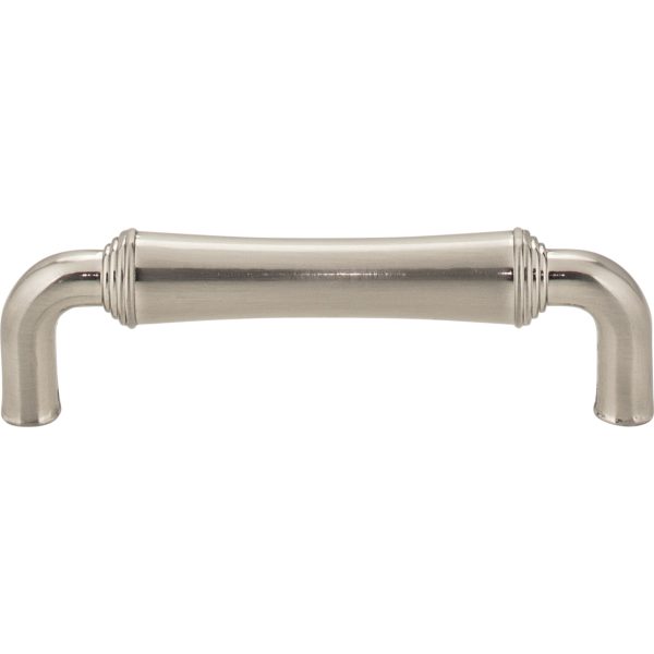 96 mm Center-to-Center Satin Nickel Barrel Bremen 2 Cabinet Pull - Image 3