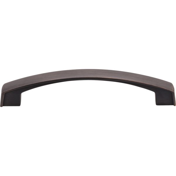 128 mm Center-to-Center Brushed Oil Rubbed Bronze Square Merrick Cabinet Pull - Image 3