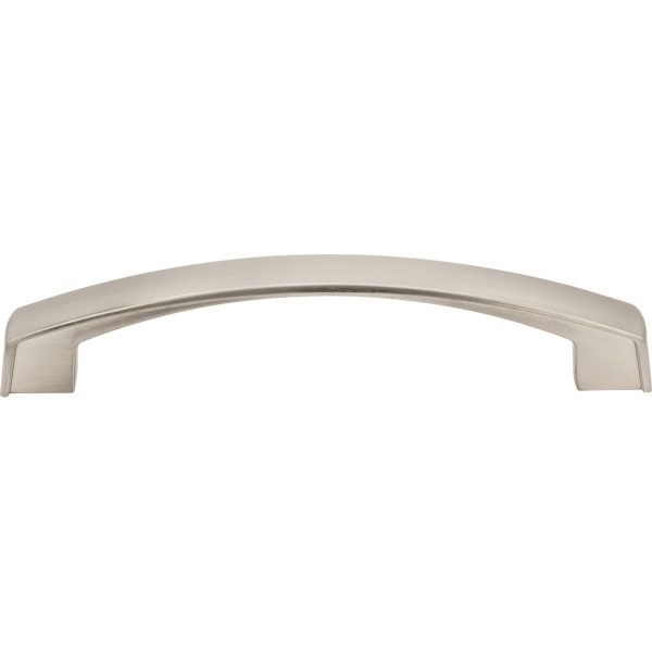 128 mm Center-to-Center Satin Nickel Square Merrick Cabinet Pull - Image 3