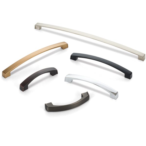 320 mm Center-to-Center Polished Chrome Merrick Cabinet Pull - Image 5