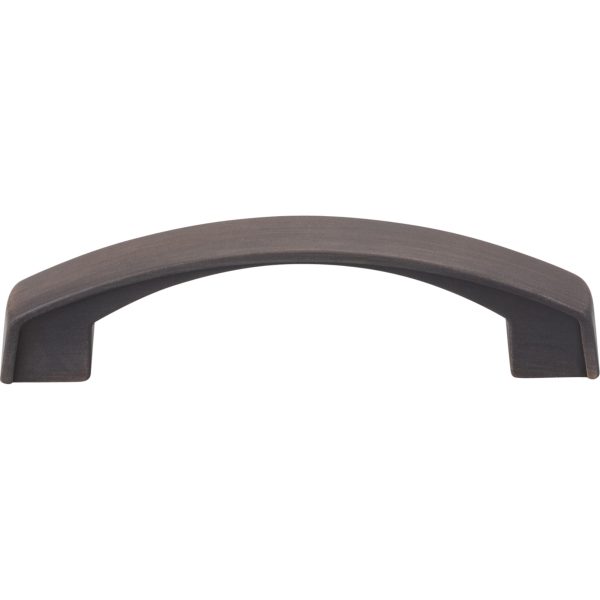 96 mm Center-to-Center Brushed Oil Rubbed Bronze Merrick Cabinet Pull - Image 3