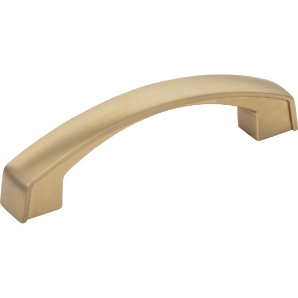 96 mm Center-to-Center Satin Bronze Merrick Cabinet Pull