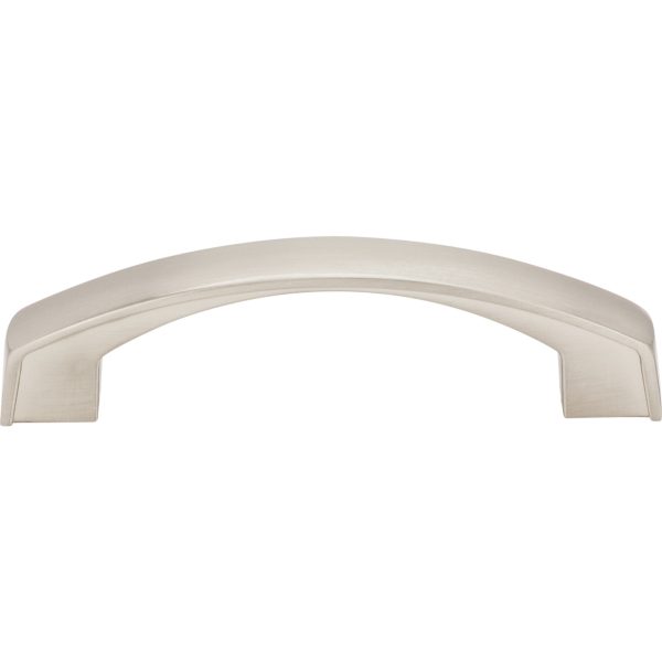 96 mm Center-to-Center Satin Nickel Merrick Cabinet Pull - Image 3