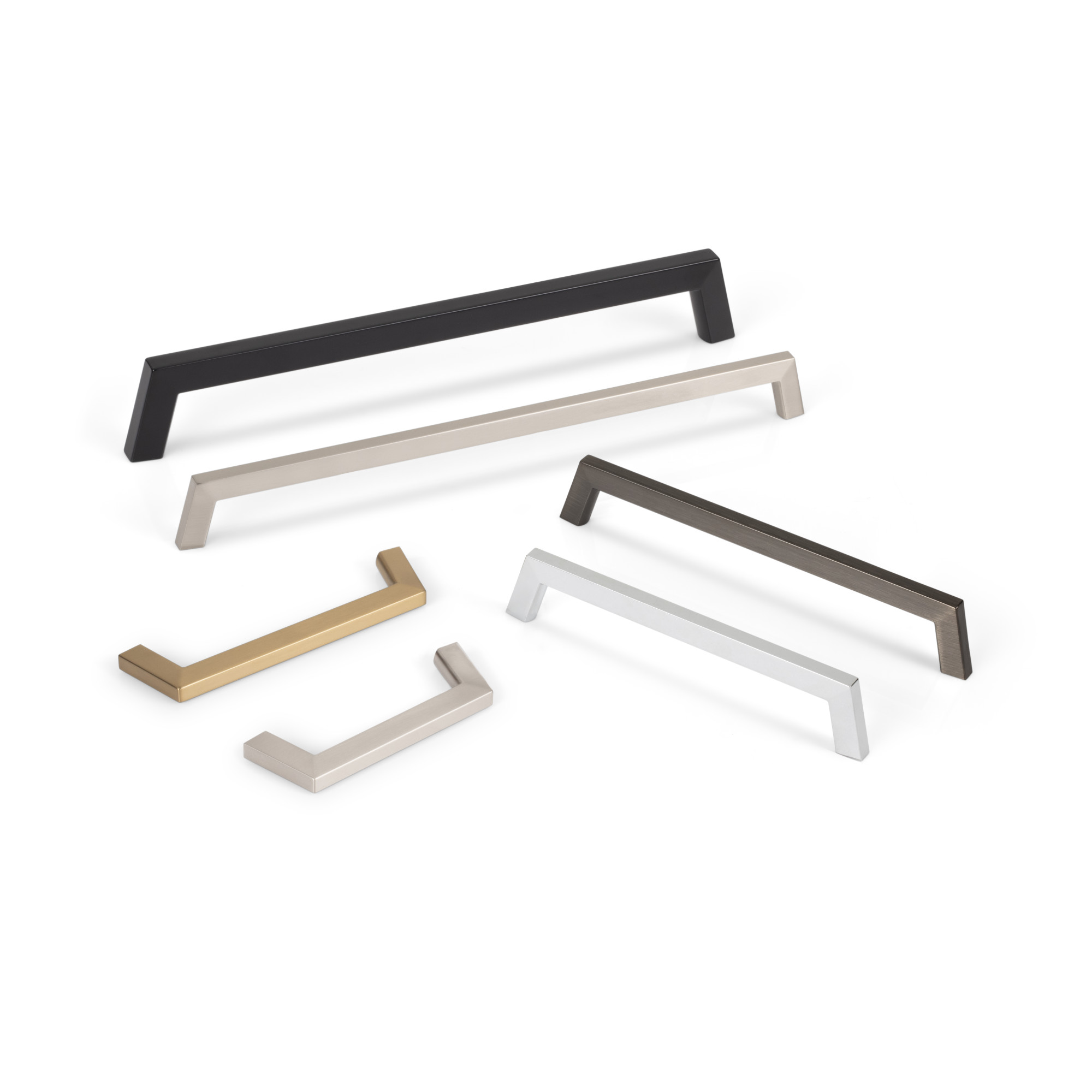 Ivan Cabinet Pull in Satin Nickel