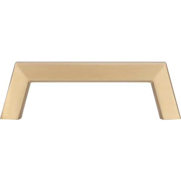 96 mm Center-to-Center Satin Bronze Ivan Cabinet Pull - Image 6