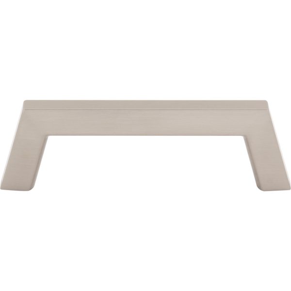 96 mm Center-to-Center Satin Nickel Ivan Cabinet Pull - Image 3