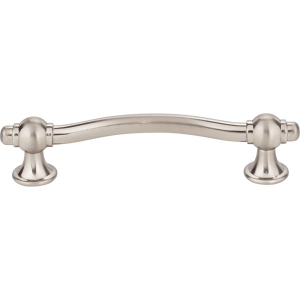 96 mm Center-to-Center Satin Nickel Syracuse Cabinet Bar Pull - Image 3