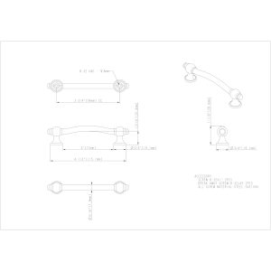 Syracuse Cabinet Pull in Satin Nickel