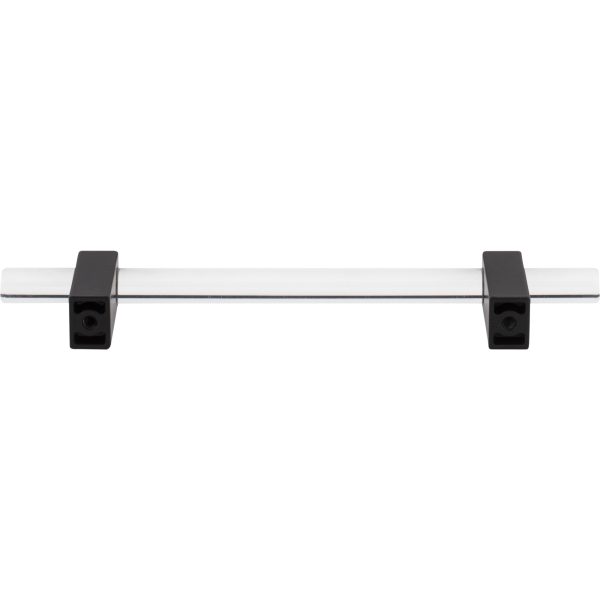 128 mm Center-to-Center Matte Black Spencer Cabinet Bar Pull - Image 5