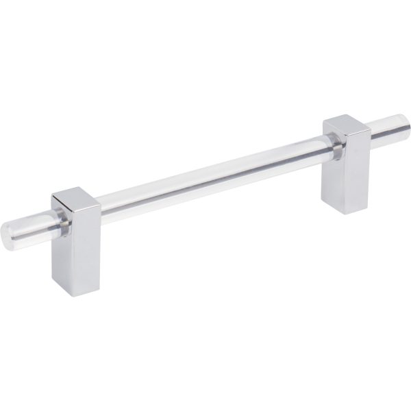 128 mm Center-to-Center Polished Chrome Spencer Cabinet Bar Pull