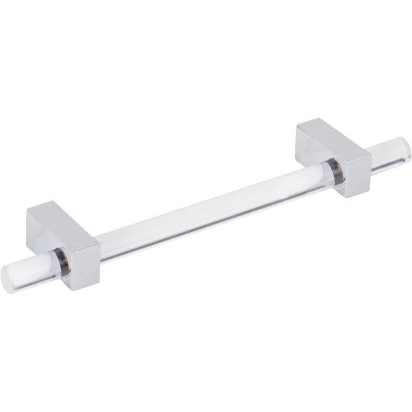 128 mm Center-to-Center Polished Chrome Spencer Cabinet Bar Pull - Image 4