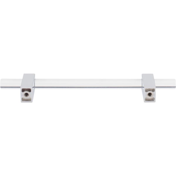 128 mm Center-to-Center Polished Chrome Spencer Cabinet Bar Pull - Image 5