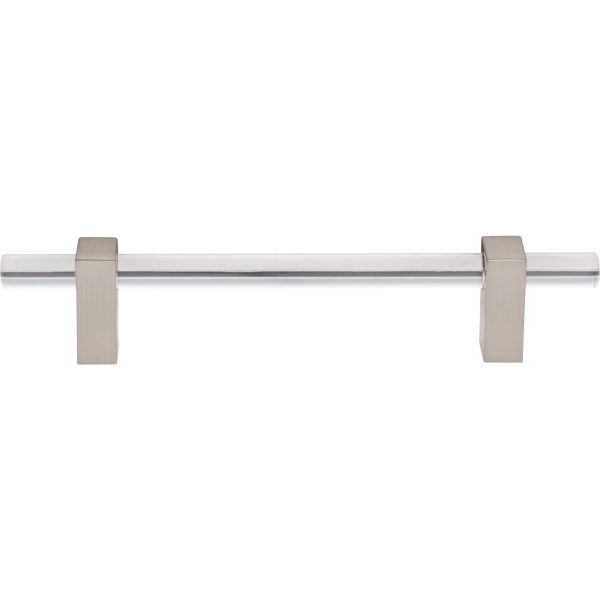 128 mm Center-to-Center Satin Nickel Spencer Cabinet Bar Pull - Image 3