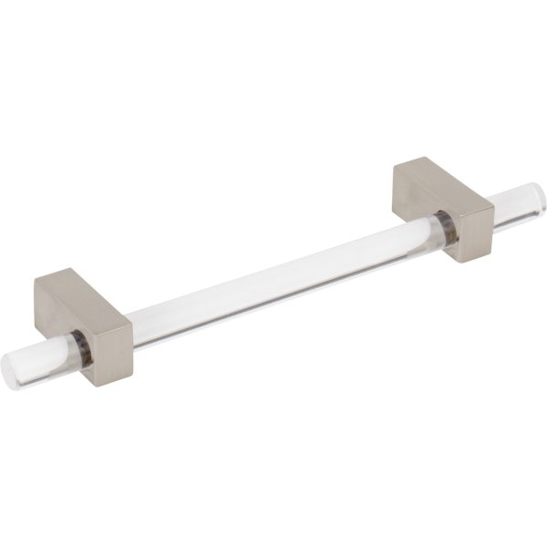 128 mm Center-to-Center Satin Nickel Spencer Cabinet Bar Pull - Image 4