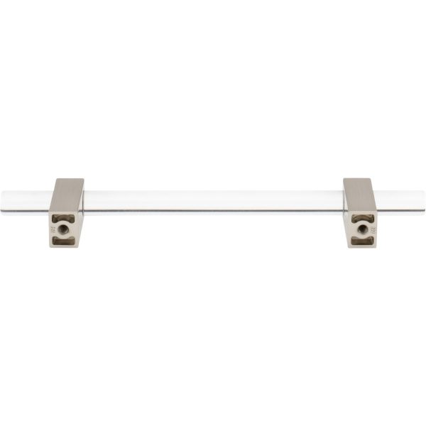 128 mm Center-to-Center Satin Nickel Spencer Cabinet Bar Pull - Image 5