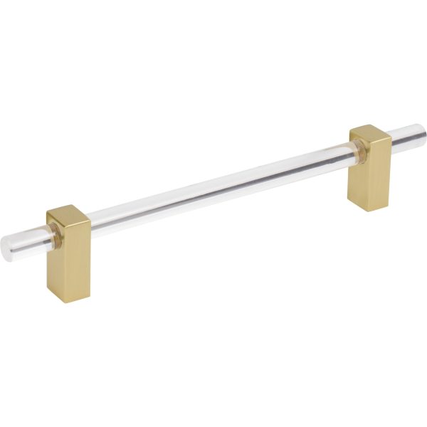 160 mm Center-to-Center Brushed Gold Spencer Cabinet Bar Pull