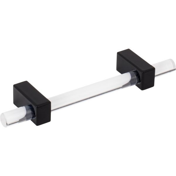 96 mm Center-to-Center Matte Black Spencer Cabinet Bar Pull - Image 4