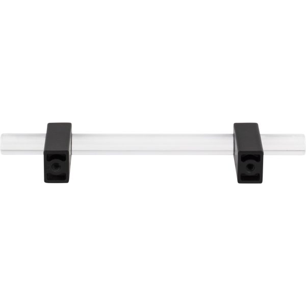 96 mm Center-to-Center Matte Black Spencer Cabinet Bar Pull - Image 5