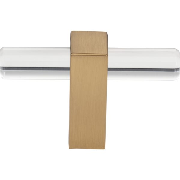 2-3/8" Overall Length Satin Bronze Spencer "T" Knob - Image 3