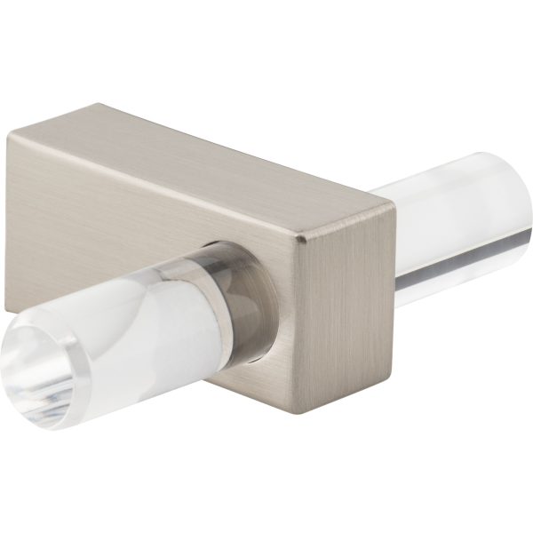 2-3/8" Overall Length Satin Nickel Spencer "T" Knob - Image 4
