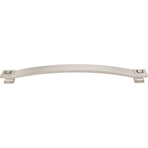 12" Center-to-Center Satin Nickel Square Delmar Appliance Handle - Image 3