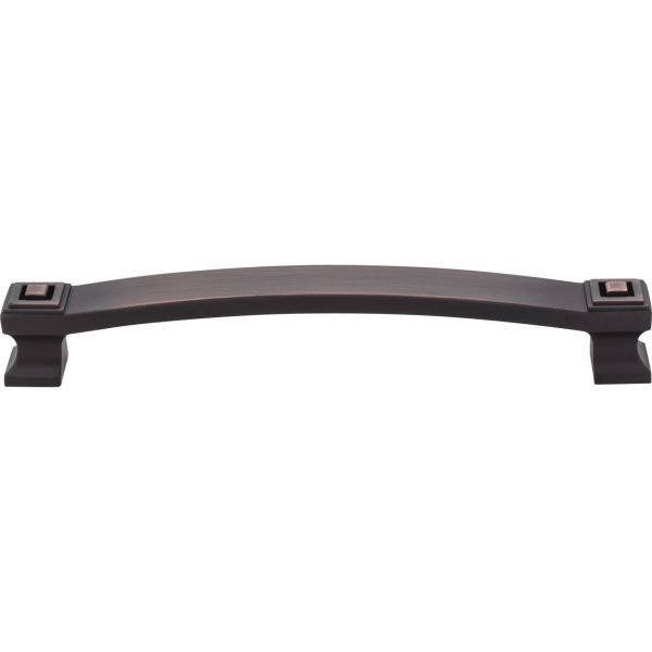 160 mm Center-to-Center Brushed Oil Rubbed Bronze Square Delmar Cabinet Pull - Image 3