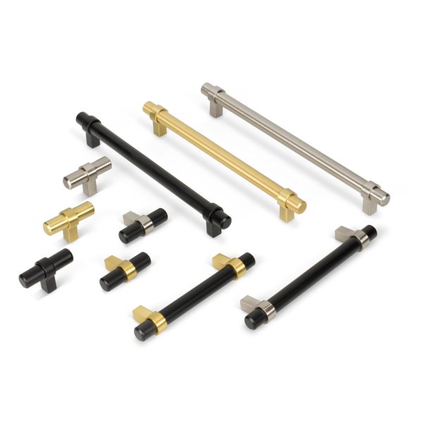 900 mm Center-to-Center Satin Nickel Key Grande Cabinet Bar Pull - Image 5