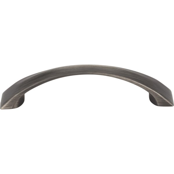 96 mm Center-to-Center Brushed Pewter Pyramid Cairo Cabinet Pull - Image 3