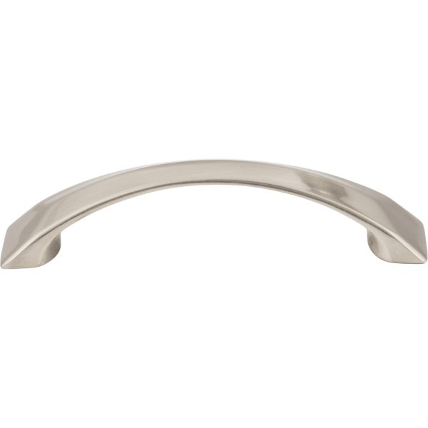 96 mm Center-to-Center Satin Nickel Pyramid Cairo Cabinet Pull - Image 3